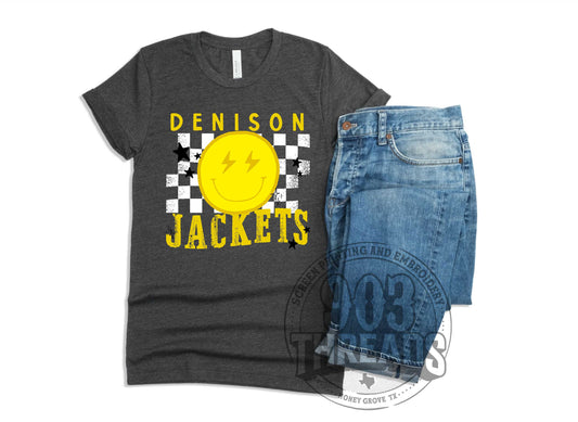 Denison Jackets Smiley Check
