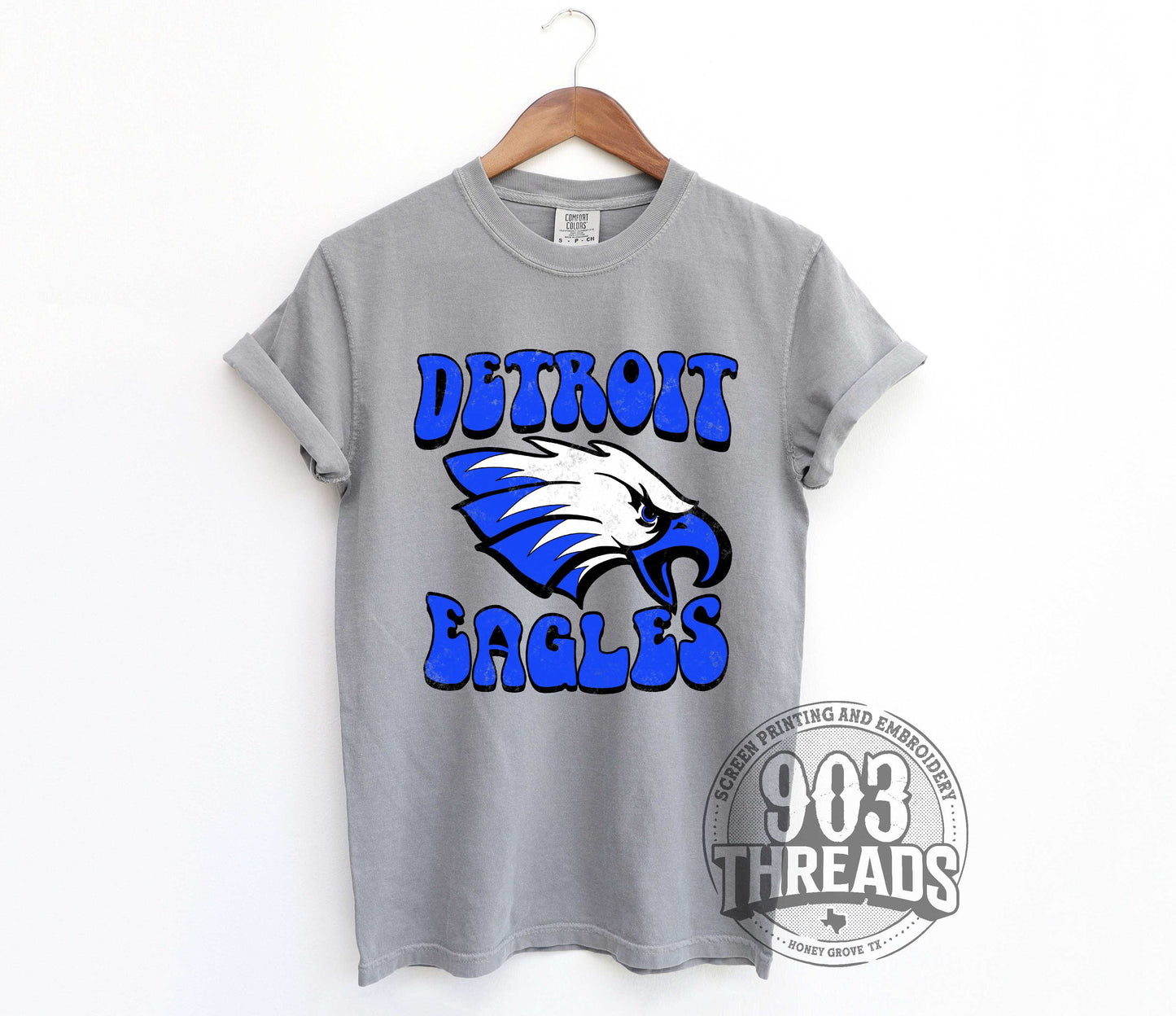Detroit Eagles - Old School Mascot