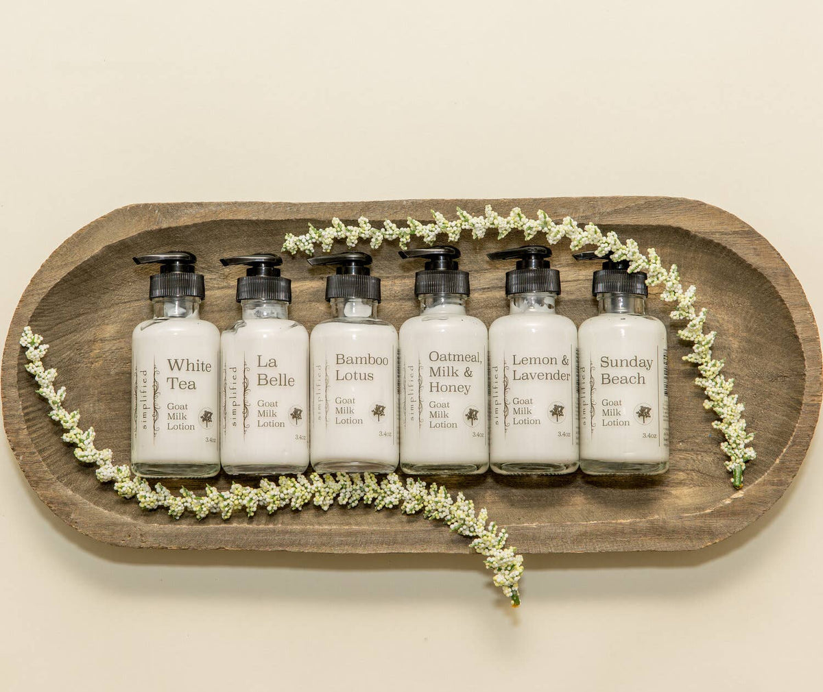 3.4oz Goat Milk Lotion: Lemongrass