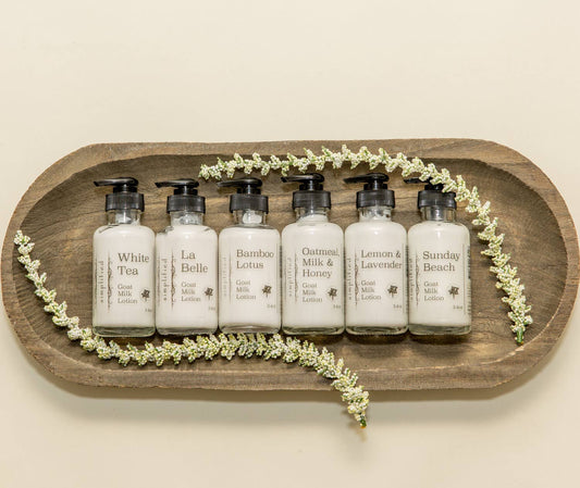 3.4oz Goat Milk Lotion: Lemongrass