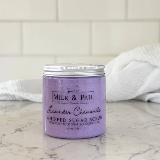Lavender Chamomile Whipped Sugar Scrub