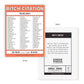 Bitch Citation Nifty Note Pad