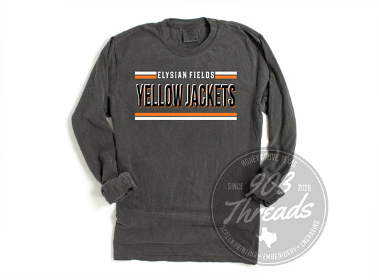 Elysian Fields Yellowjackets Hold That Line Spirit Tee
