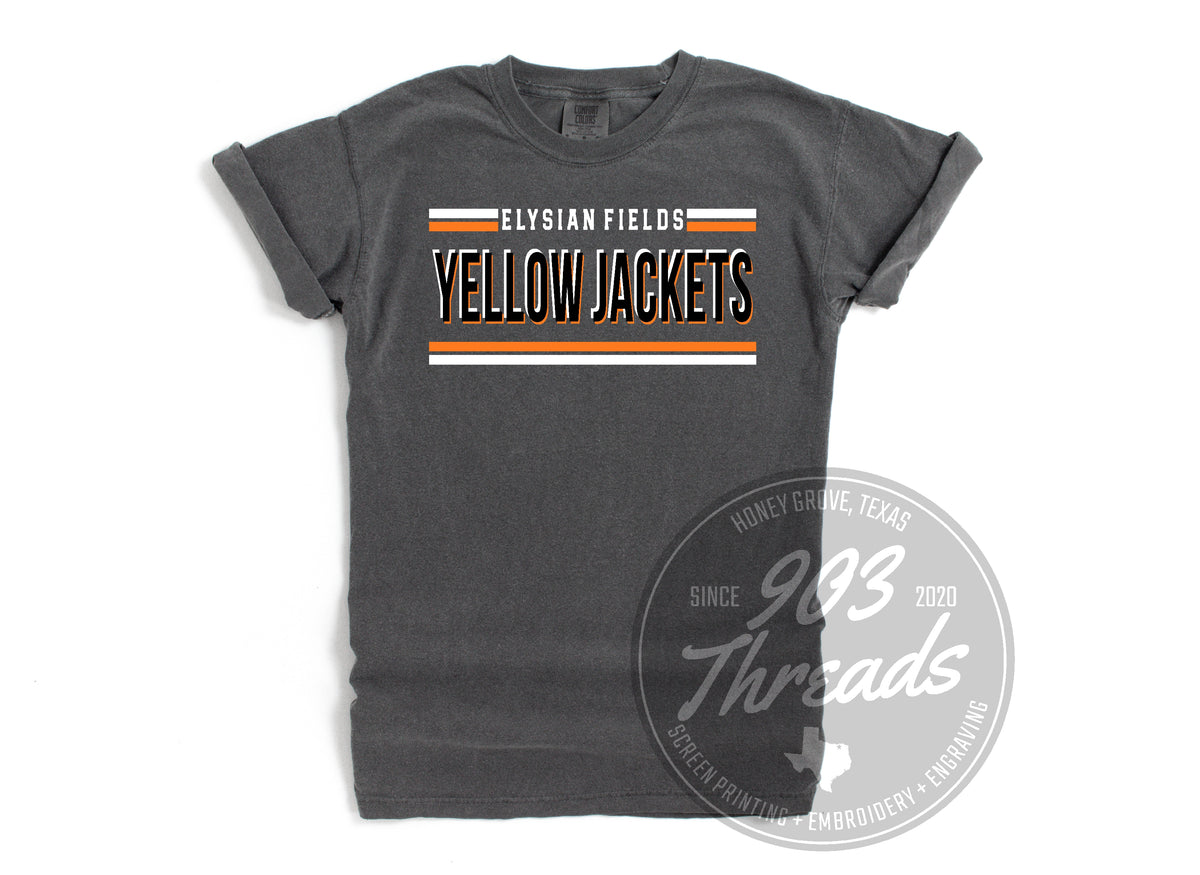 Elysian Fields Yellowjackets Hold That Line Spirit Tee