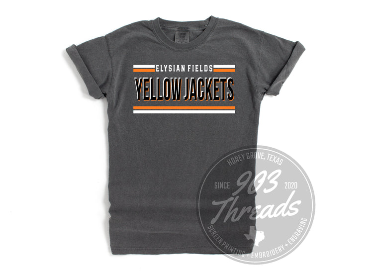 Elysian Fields Yellowjackets Hold That Line Spirit Tee