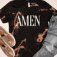 Amen Bleached Graphic Tee