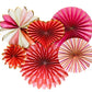VAL1001 - Heart You Paper Fan Set