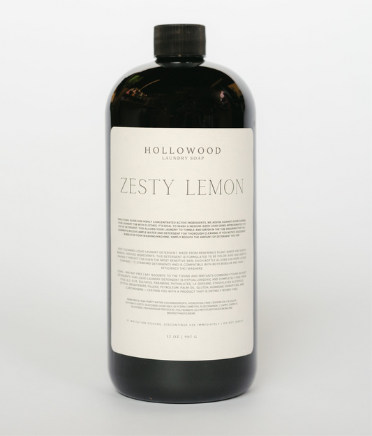 Zesty Lemon Luxury liquid laundry Detergent