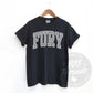 Fury - Checkered Varsity - Short Sleeve