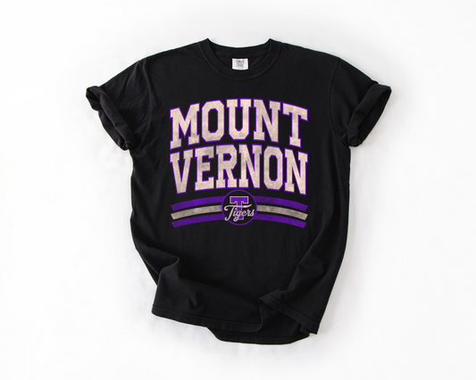 Mount Vernon Tigers Old School Grit