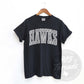 Hawks - Checkered Varsity - Short Sleeve