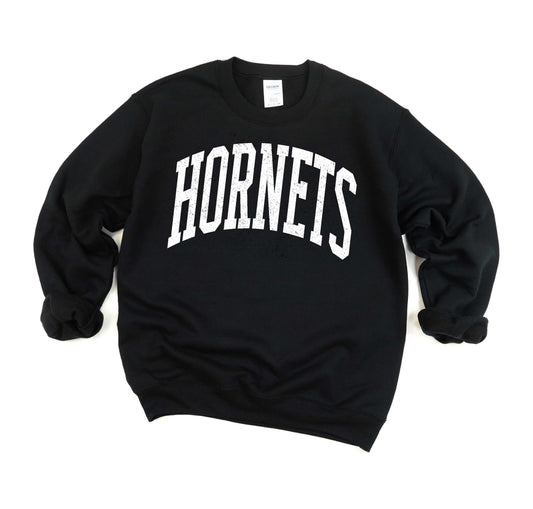 Hornets -- Distressed Varsity -- $20 Sweatshirt Deal