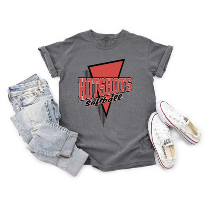 Hotshots Softball - Red - 90's Vibes