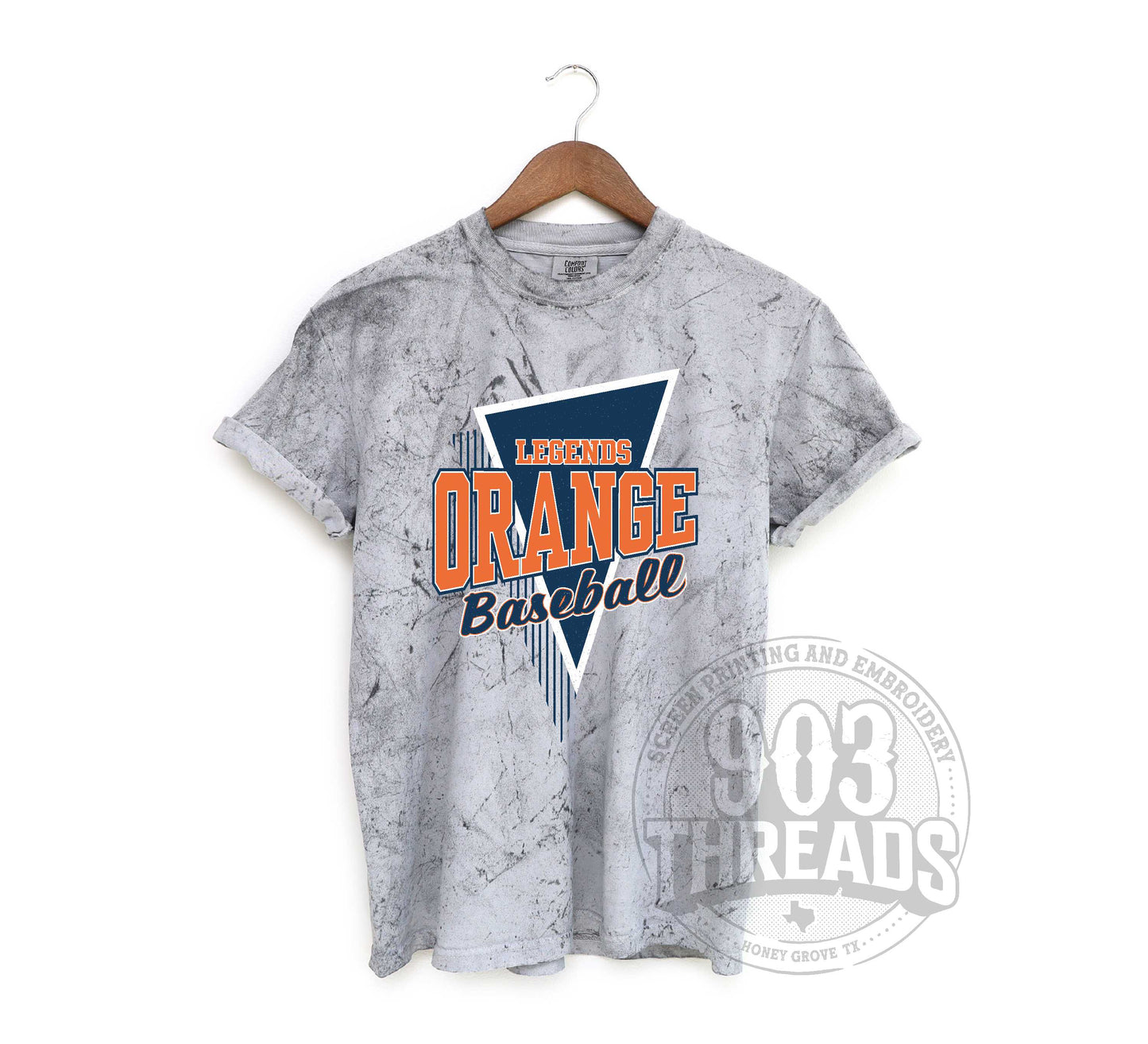 Legends Orange Baseball - 90's Vibes