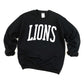 Lions -- Distressed Varsity -- $20 Sweatshirt Deal