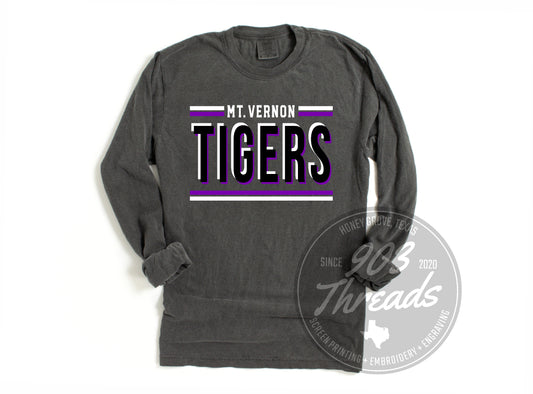 Mt. Vernon Tigers Hold That Line Spirit Tee