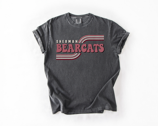 Sherman Bearcats Retro Rainbow