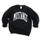 Mustangs -- Distressed Varsity -- $20 Sweatshirt Deal