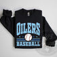 Oilers Baseball Sweatshirt/Short Sleeve