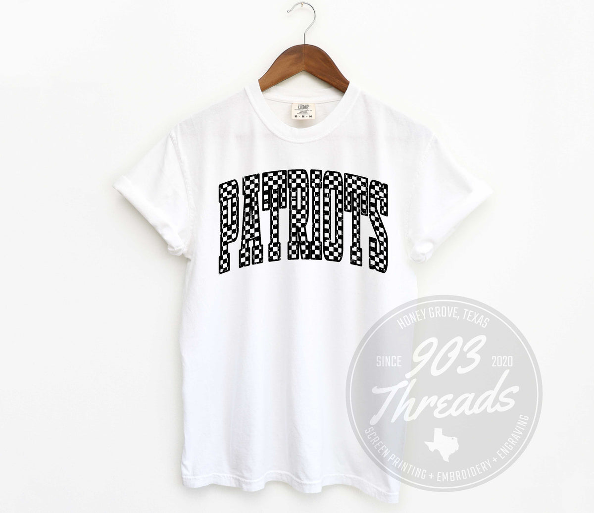 Patriots - Checkered Varsity - Short Sleeve