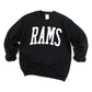 Rams -- Distressed Varsity -- $20 Sweatshirt Deal
