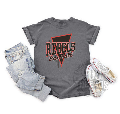 Sam Rayburn Rebels Baseball - 90's Vibes