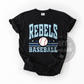 Rebels Baseball Sweatshirt/Short Sleeve