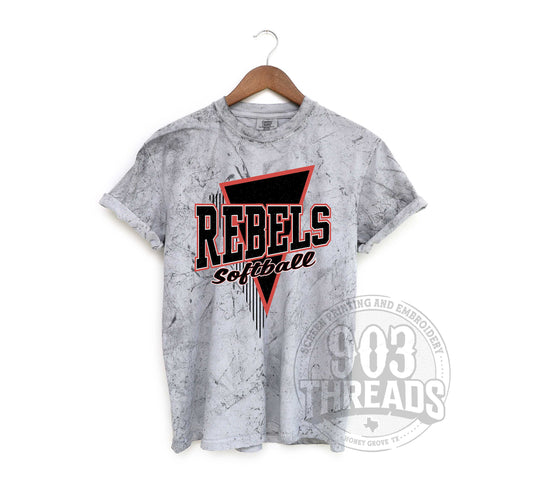 Sam Rayburn Rebels Softball - 90's Vibes