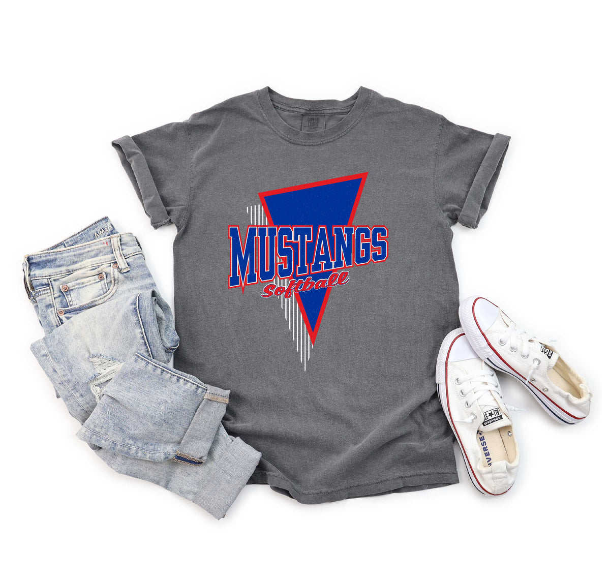 Slocum Mustangs Softball - 90's Vibes
