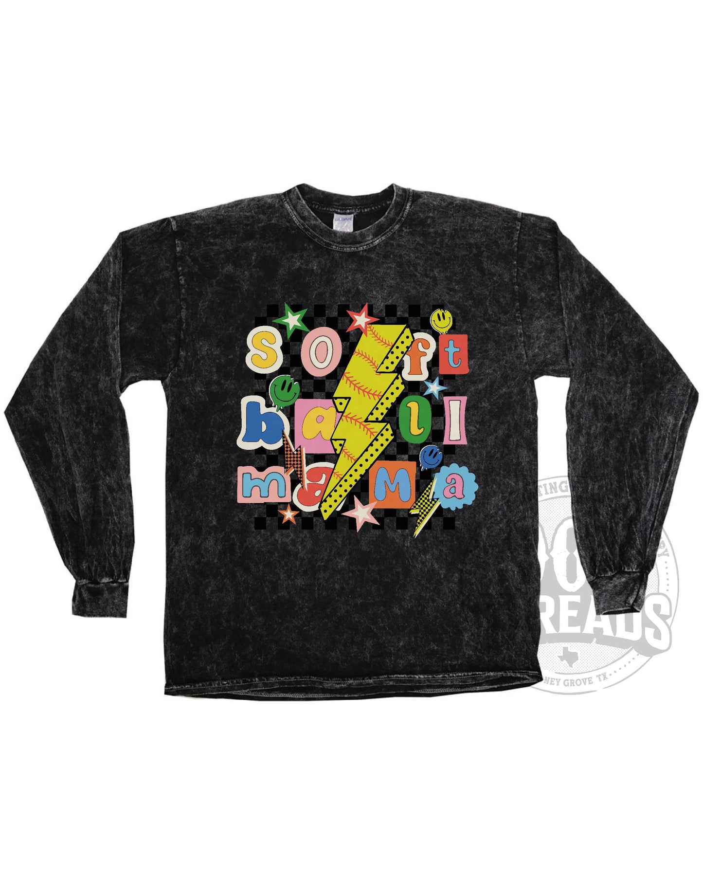 Scrapbook - Softball Mama - Short & Long Sleeve