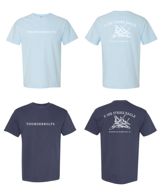 THUNDERBOLT F-15E Mountain Home AFB, ID. Short Sleeve