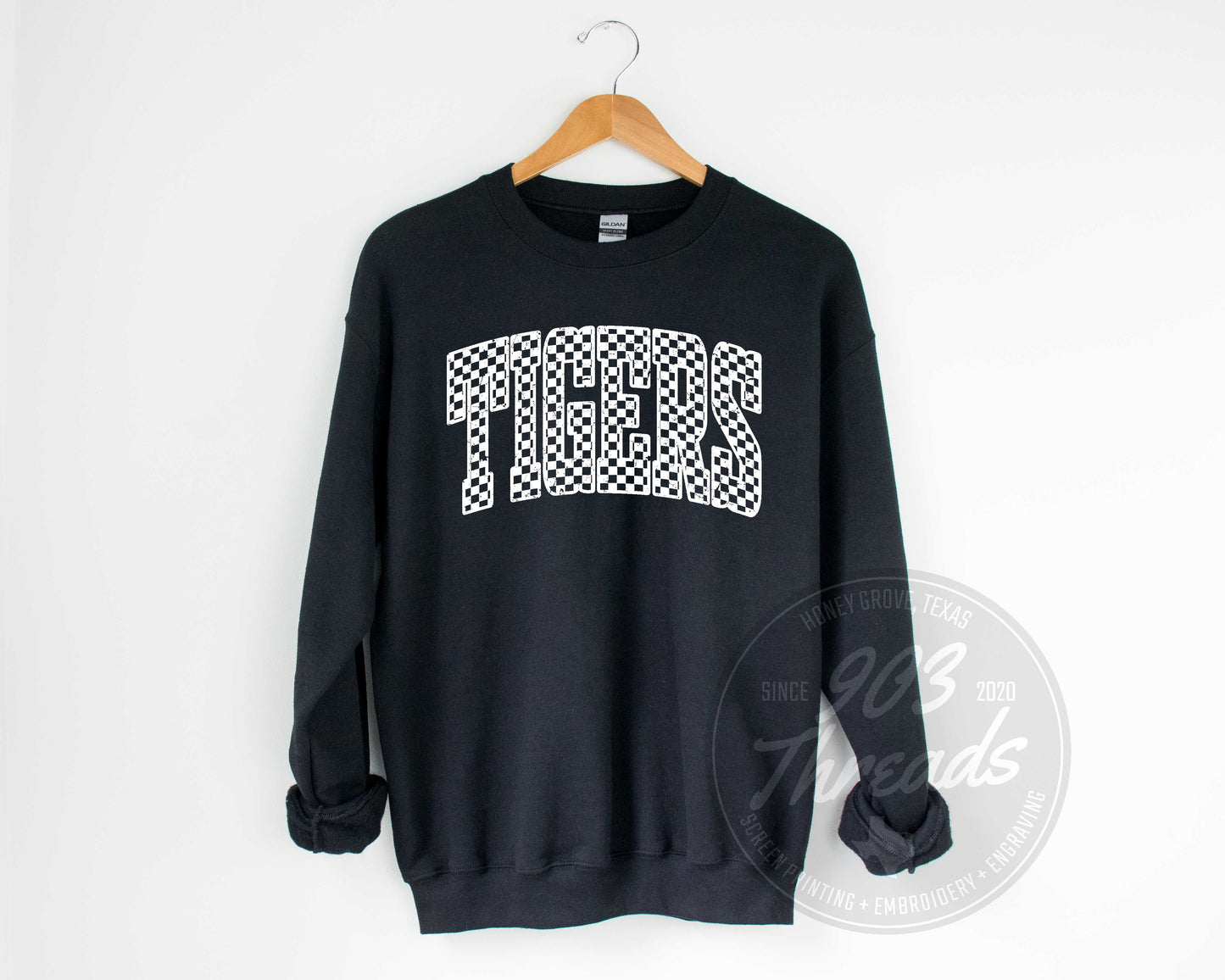 Tigers - Varsity Checkered - Sweatshirt