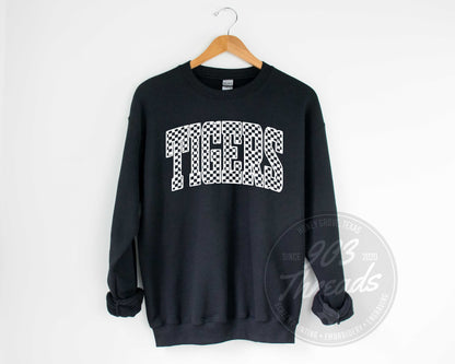 Tigers - Varsity Checkered - Sweatshirt