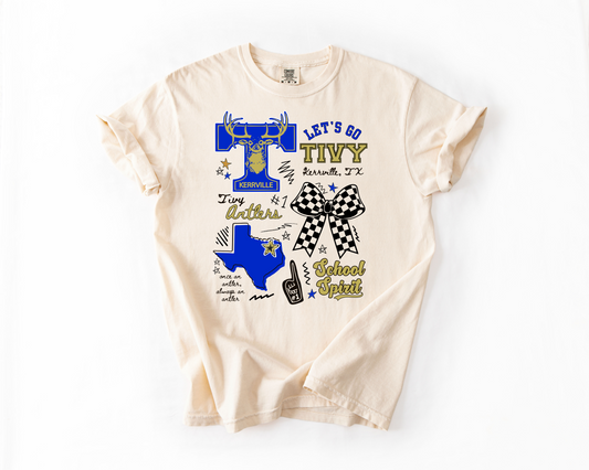 Tivy Antlers Legacy Board - Short/Long Sleeve