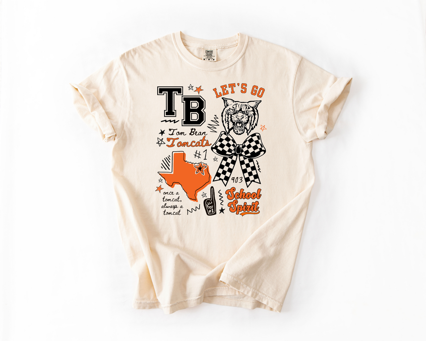 Tom Bean Tomcats Legacy Board - Short/Long Sleeve
