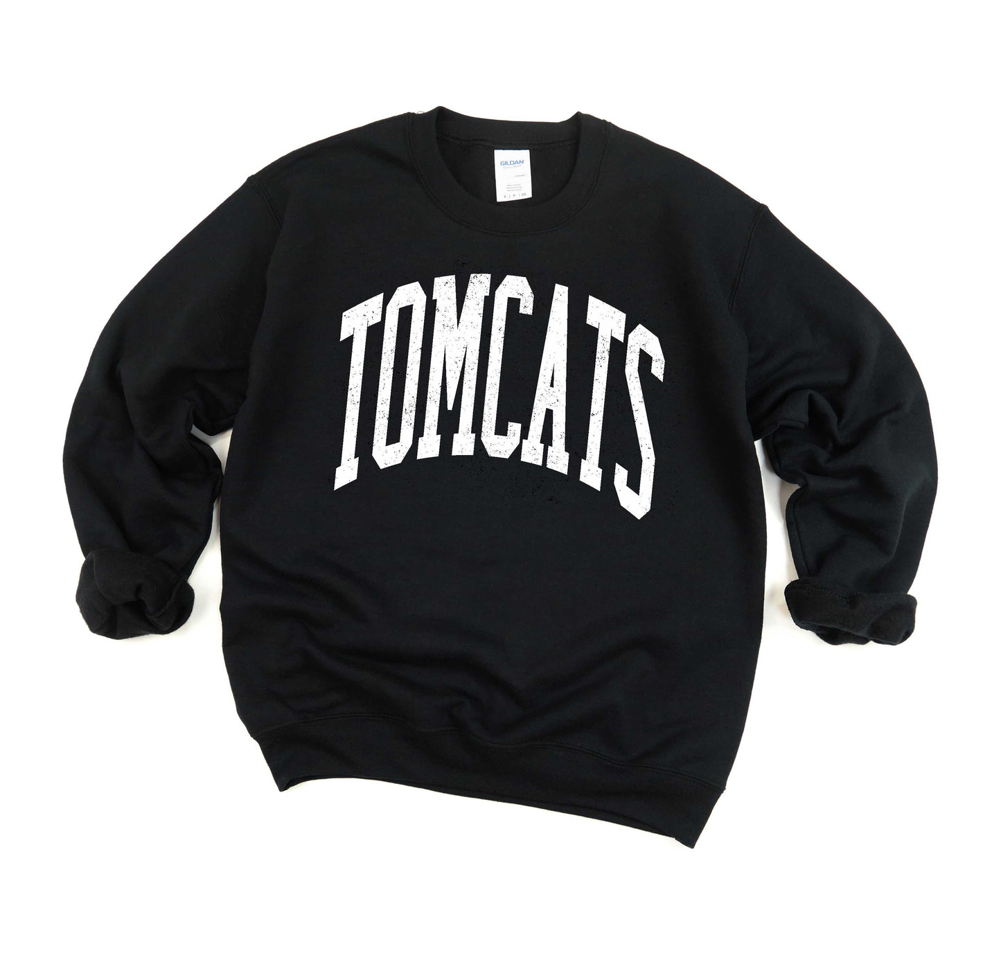 Tomcats -- Distressed Varsity -- $20 Sweatshirt Deal