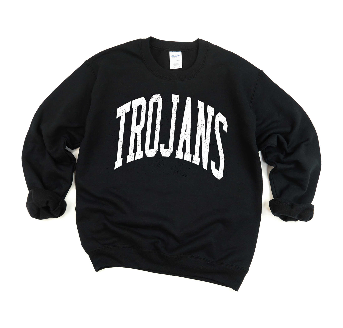 Trojans -- Distressed Varsity -- $20 Sweatshirt Deal