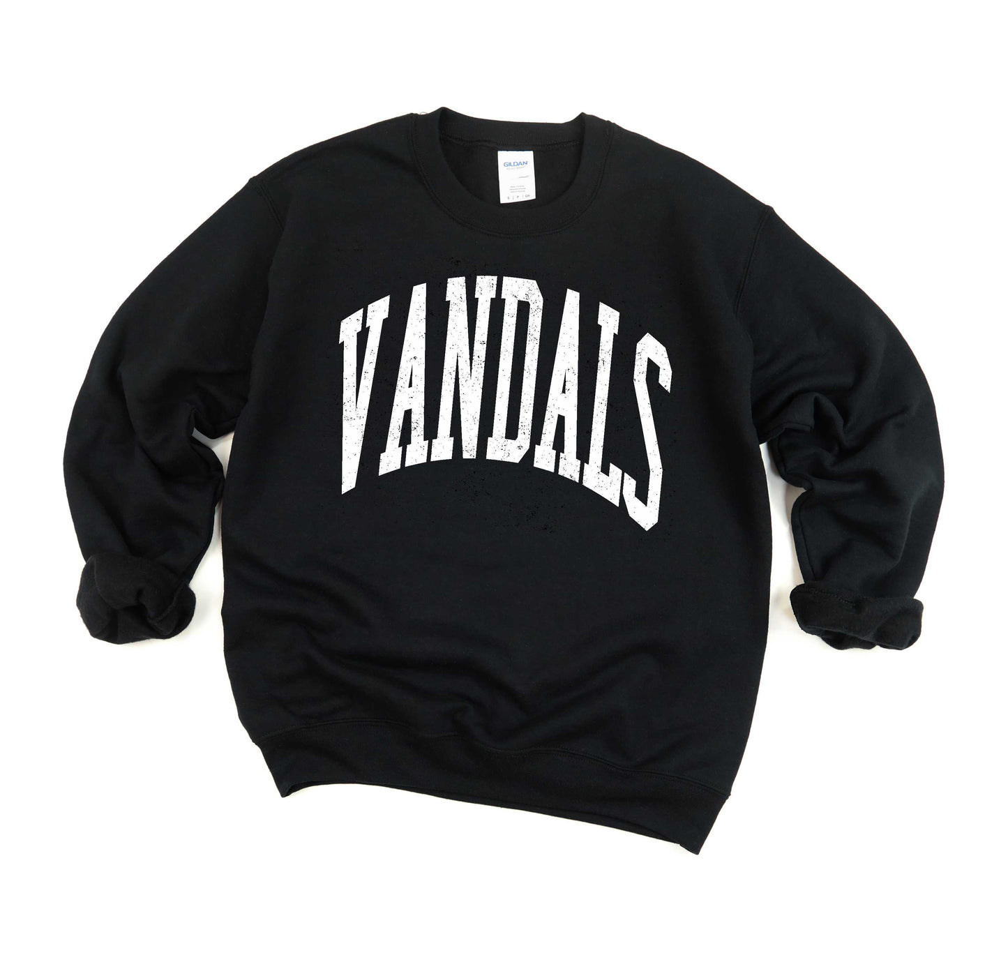 Vandals -- Distressed Varsity -- $20 Sweatshirt Deal