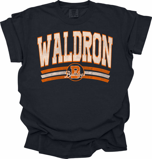 Waldron Bulldogs Old School Grit