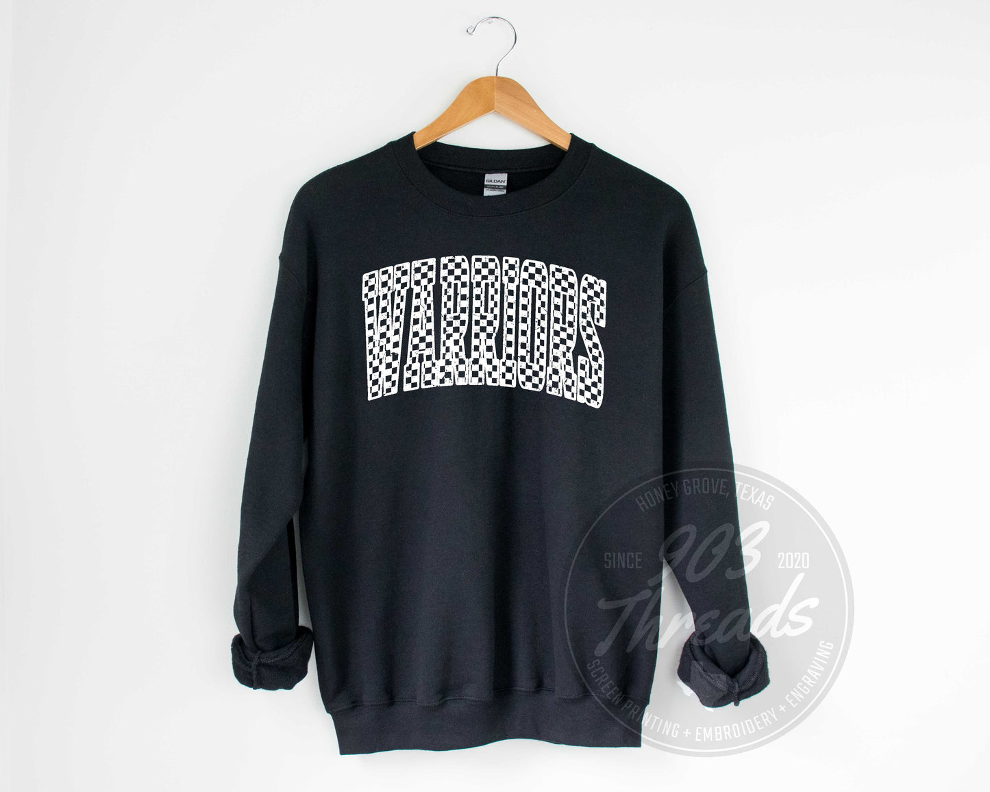 Warriors - Varsity Checkered - Sweatshirt