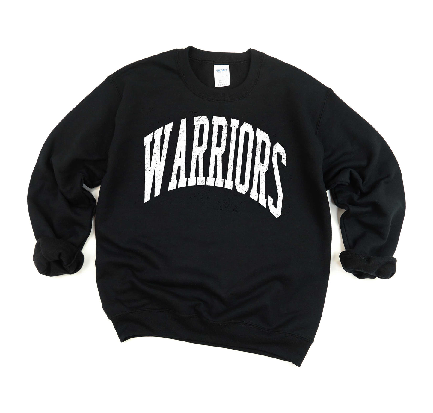 Warriors -- Distressed Varsity -- $20 Sweatshirt Deal