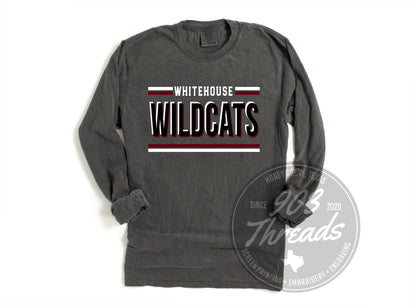 Whitehouse Wildcats Hold That Line Spirit Tee