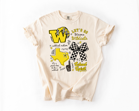 Winona Wildcats Legacy Board - Short/Long Sleeve