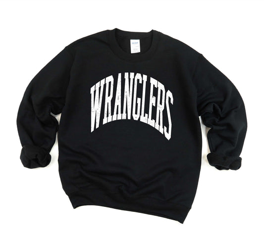 Wranglers -- Distressed Varsity --