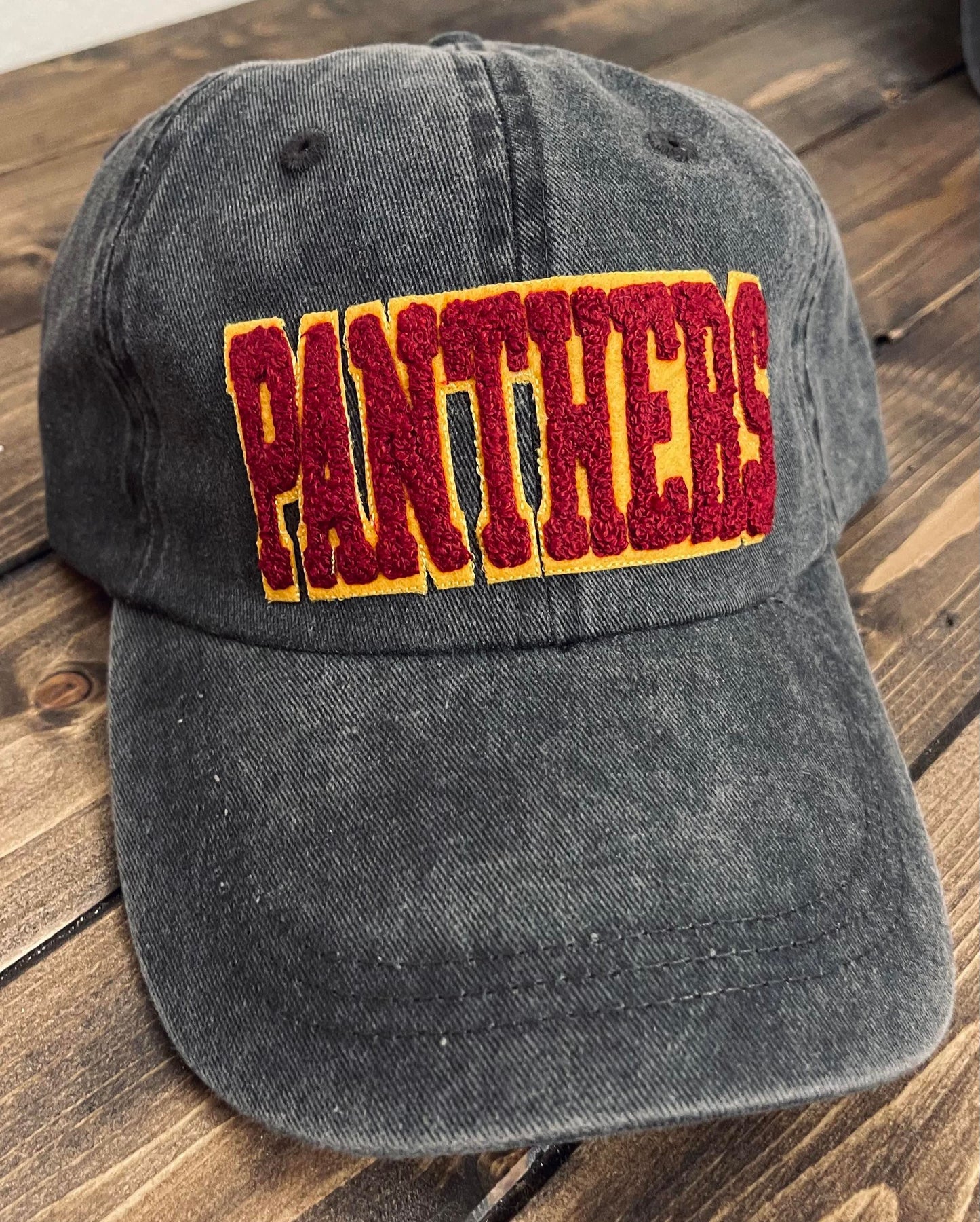 PANTHERS - Vintage Chenille Patch Cap