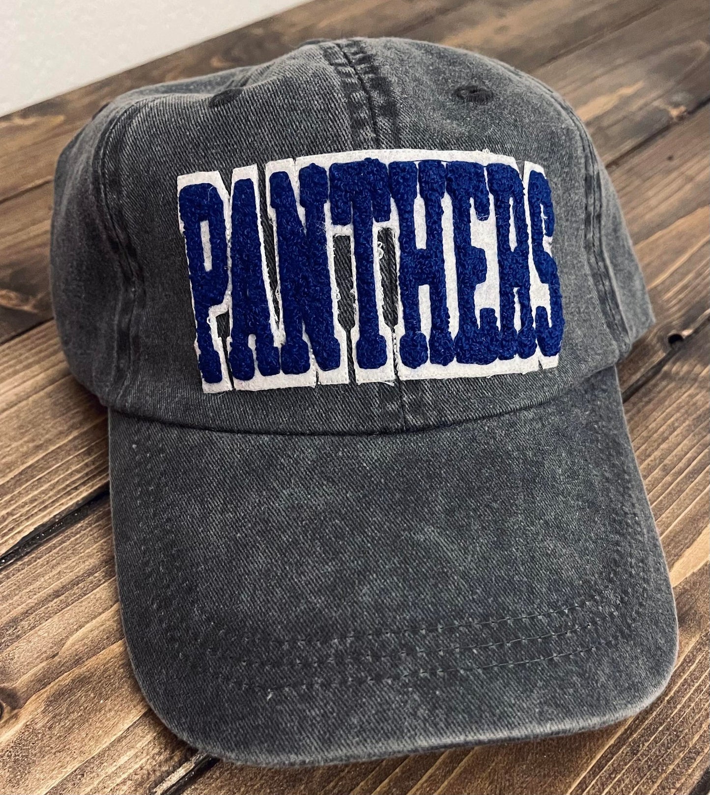 PANTHERS - Vintage Chenille Patch Cap
