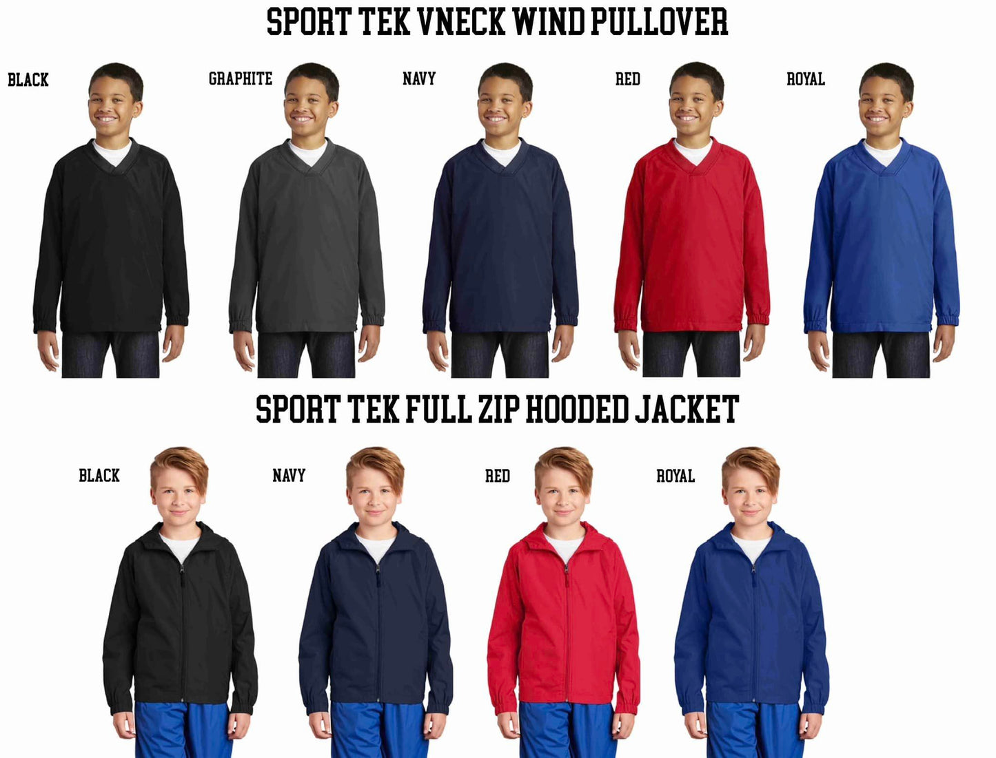 Quinlan Panthers Wind Pullover & Full Zip Jacket