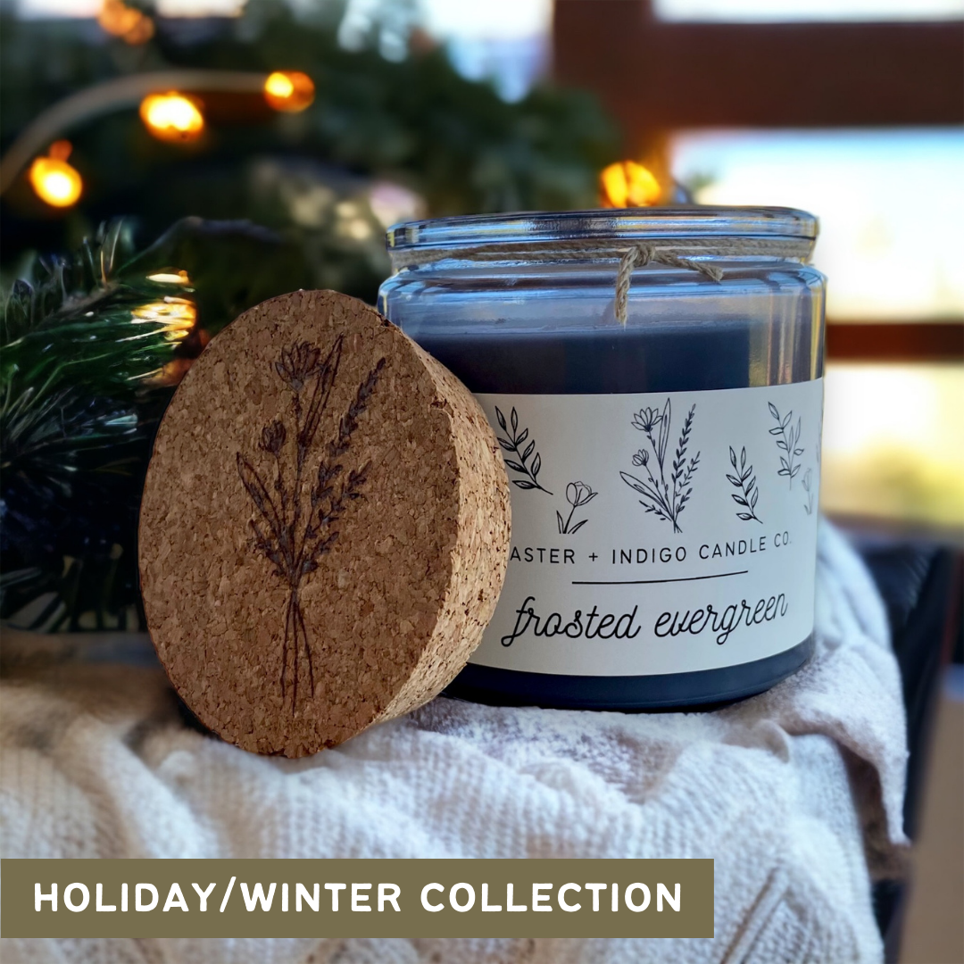 Frosted Evergreen | Christmas + Winter Soy Candle
