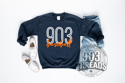 903 Baseball Throwback - Short/Long Sleeve & Sweatshirt