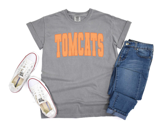 Tomcats - Pastel Chunky Varsity Tee